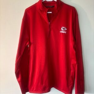 Dunbrooke Kansas City Chiefs Red Quarter-Zip Pullover